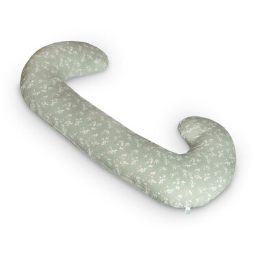 CebaBaby maitinimo pagalvė dżersej duo žalia gėlės W-885-000-826 CebaBaby maitinimo pagalvė dżersej duo žalia gėlės W-885-000-826