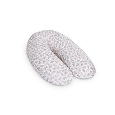 CebaBaby maitinimo pagalvė dżersej multi, lapeliai rožiniai, W-741-000-743 CebaBaby maitinimo pagalvė dżersej multi, lapeliai rožiniai, W-741-000-743