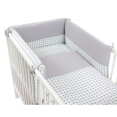 CebaBaby patalynė 3 dalių rombai, Jersey kolekcija CebaBaby patalynė 3 dalių rombai, Jersey kolekcija