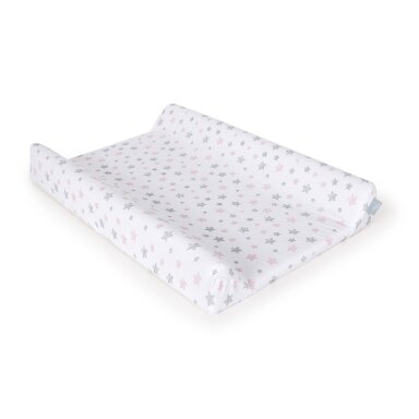 CebaBaby užvalkalai vystymo lentai, Candy rožinis - rožinės žvaigždės (50x70-80) 2 vnt CebaBaby užvalkalai vystymo lentai, Candy rožinis - rožinės žvaigždės (50x70-80) 2 vnt