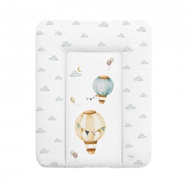 CebaBaby vystymo kilimėlis Basic balionai 70x50cm W-143-000-734 CebaBaby vystymo kilimėlis Basic balionai 70x50cm W-143-000-734