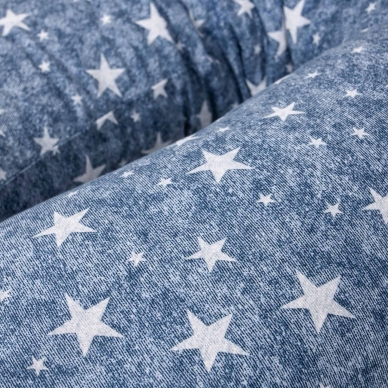 Duo PHYSIO Pillow Denim Style Stars blue Ceba Baby 1