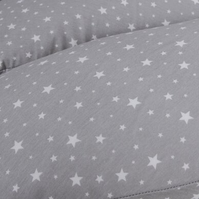 CebaBaby maitinimo pagalvė dżersej multi, žvaigždės pilka, W-741-000-739 2
