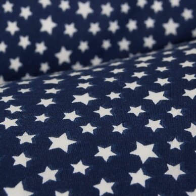 CebaBaby maitinimo pagalvė dżersej multi, žvaigžgės, tamsiai mėlyna 2