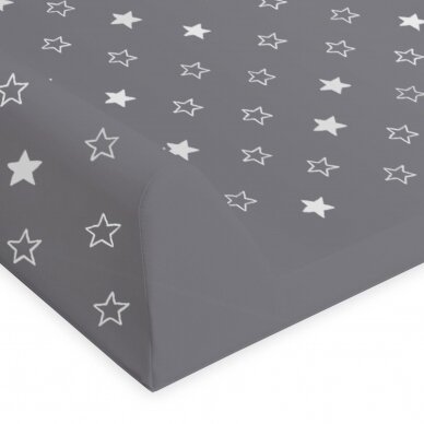 CebaBaby vystymo lenta žvaigždutės, tamsiai pilka – trumpa, kietu pagrindu (70 cm)  1