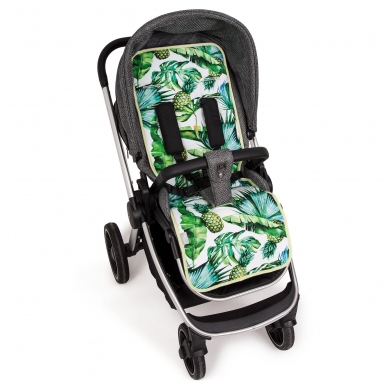 Double-sided stroller liner (33x85) Flora & Fauna Pina 1