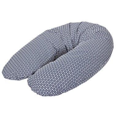 Maitinimo pagalvė dżersej, MULTI (190x35), rosettes Maitinimo pagalvė dżersej, MULTI (190x35), rosettes