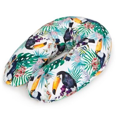 CebaBaby maitinimo pagalvė MULTI Flora&Fauna Tucan CebaBaby maitinimo pagalvė MULTI Flora&Fauna Tucan