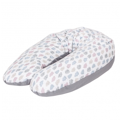 Maternity PHYSIO Pillow Multi jersey Clouds