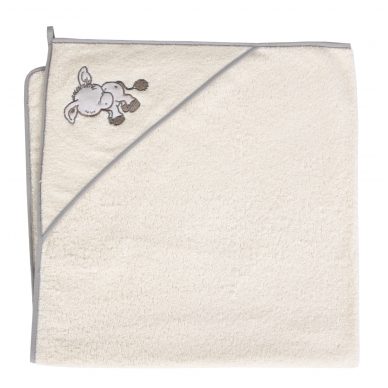 Bath towel (100x100) donkey