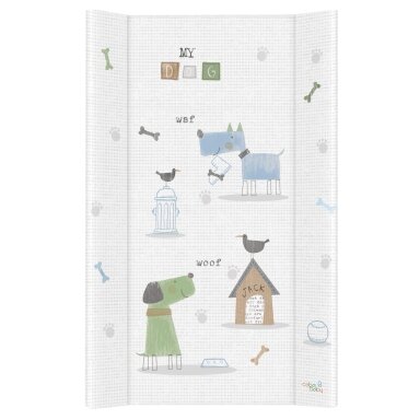 Vystymo lenta CebaBaby kieta, 80 cm, šuniukas, mėlyna-žalia Vystymo lenta CebaBaby kieta, 80 cm, šuniukas, mėlyna-žalia